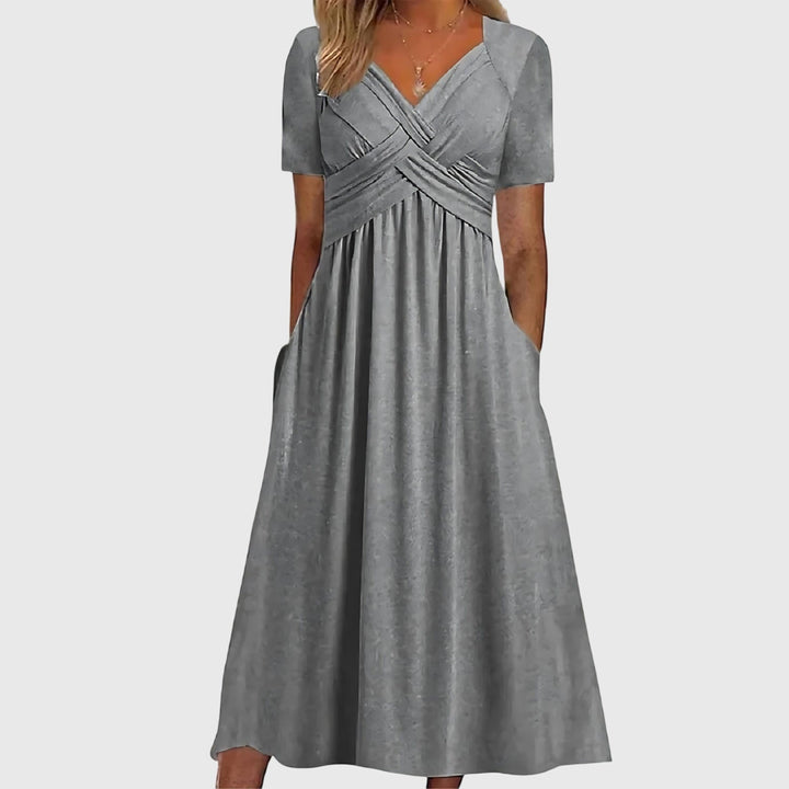Sophie | Midi Dress with Tummy Control