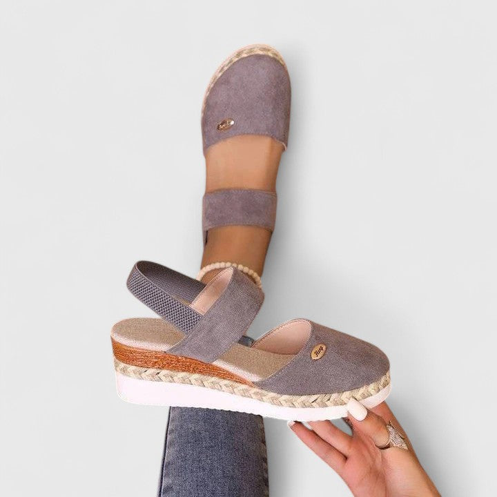 Nicole | Espadrille Strap Sandals