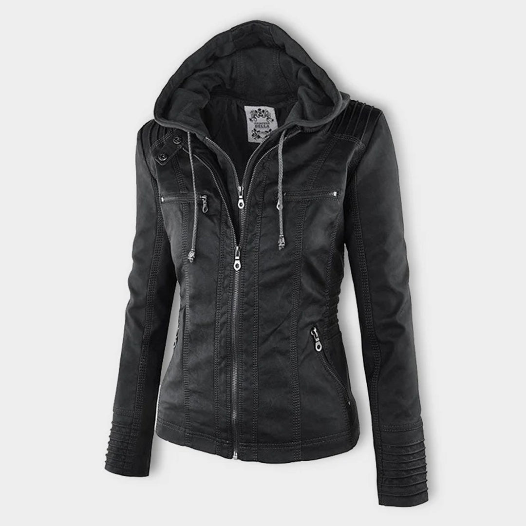Sophie - Durable and Elegant Leather Jacket