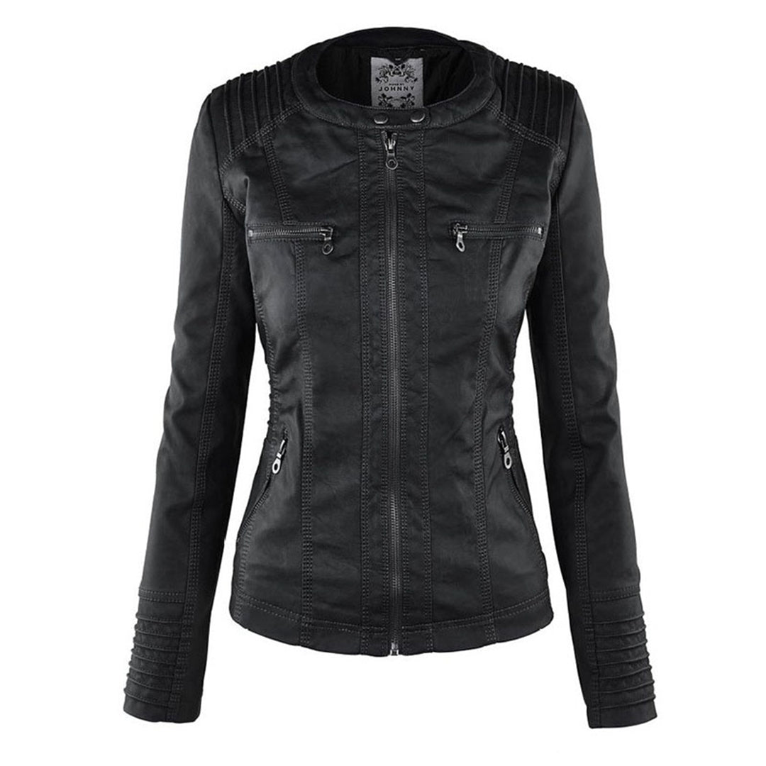 Sophie - Durable and Elegant Leather Jacket