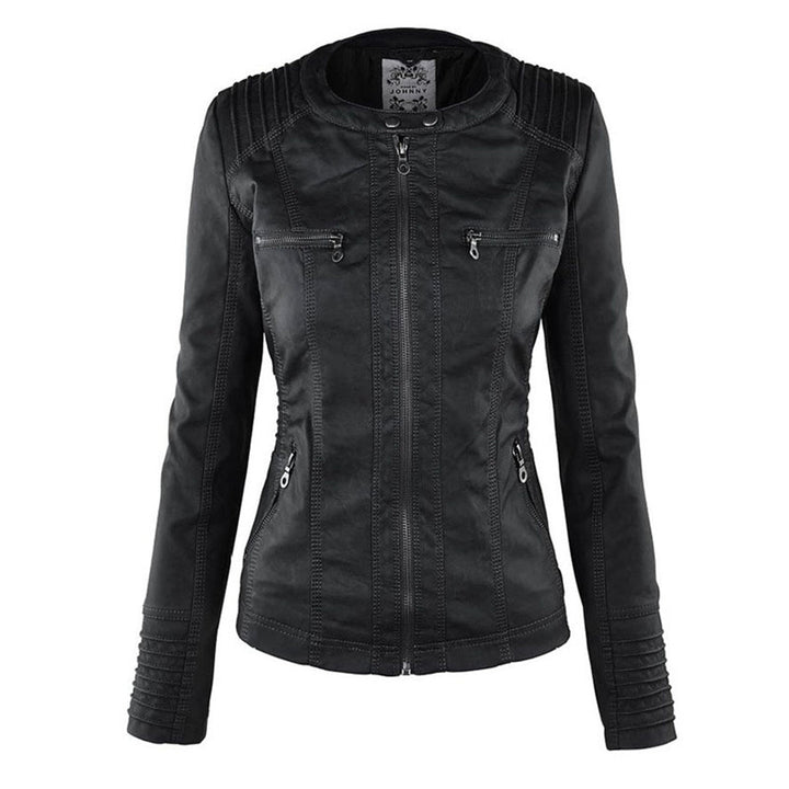 Sophie - Durable and Elegant Leather Jacket