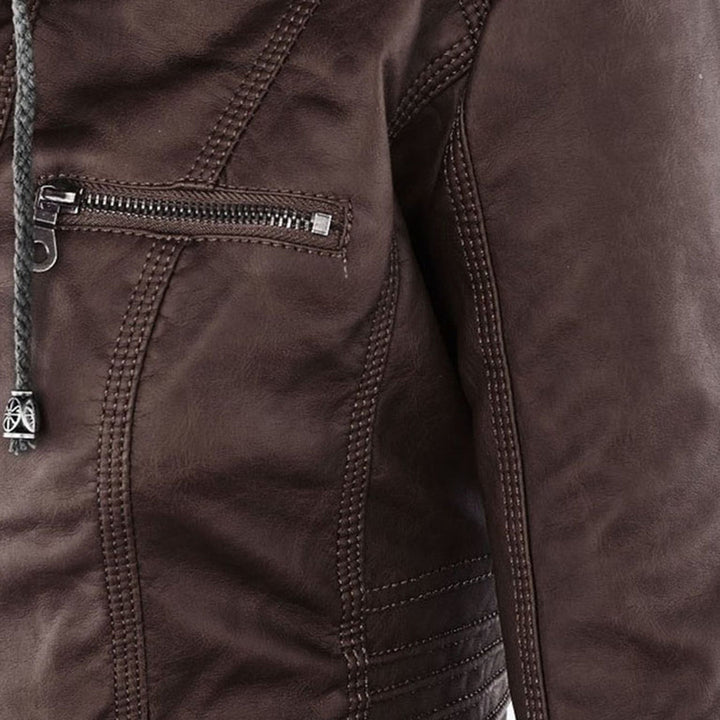 Sophie - Durable and Elegant Leather Jacket