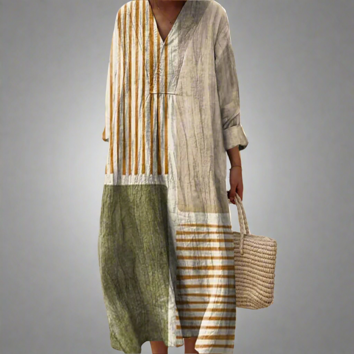 Ava | Geometric everyday dress