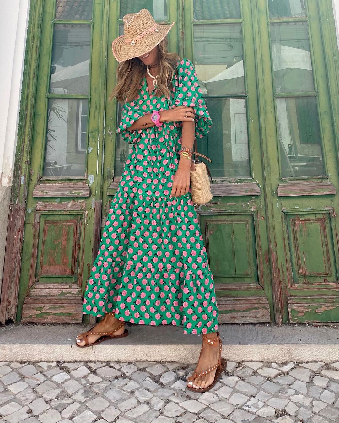 Sylvie - long bohemian dress