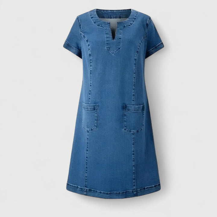 Sophie | Elegant Denim Dress