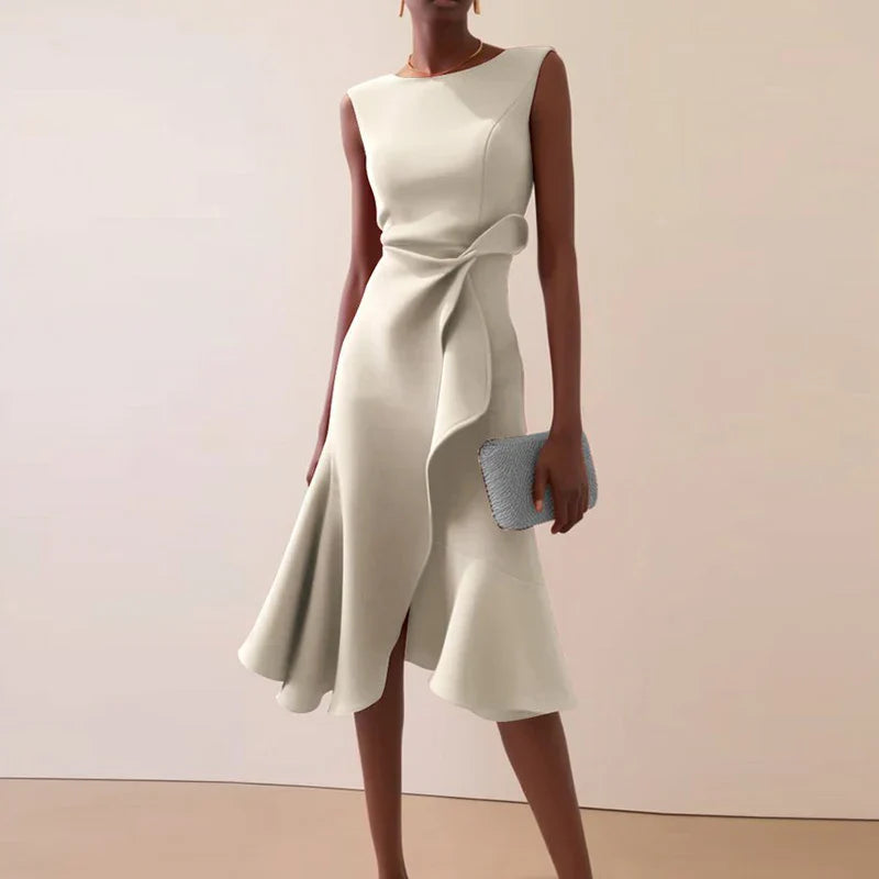 Victoria | Elegant Flowy A-Line Dress