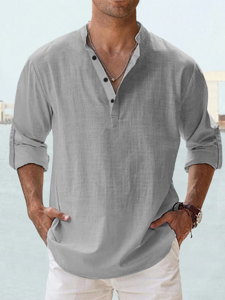 James | Breathable Linen Shirt