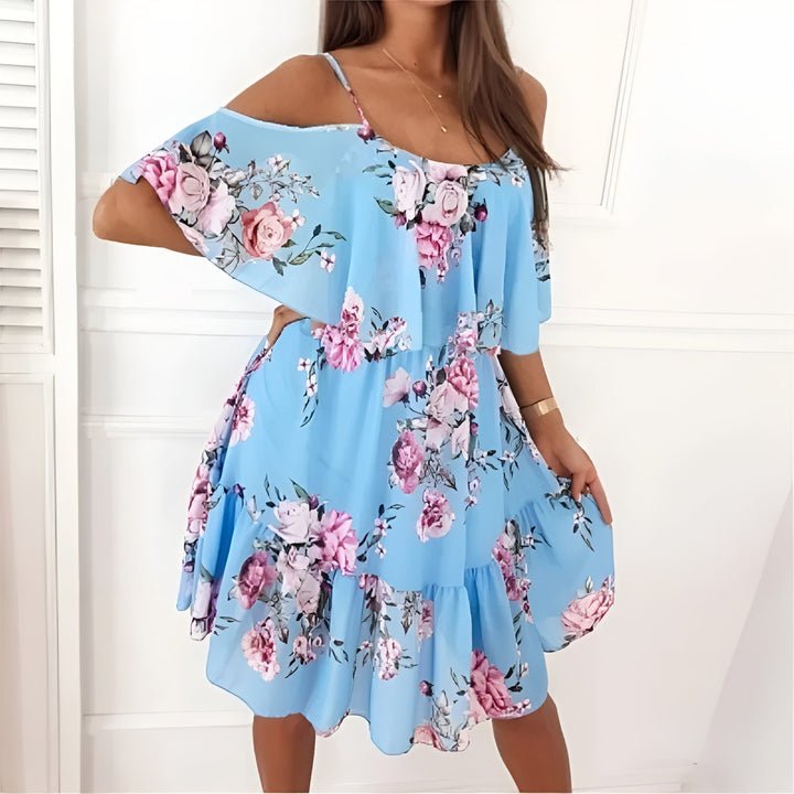Berry | Elegant flower dress