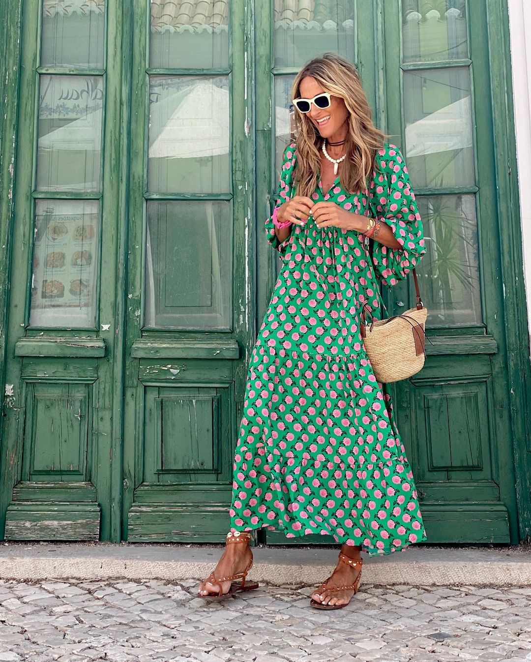 Sylvie - long bohemian dress