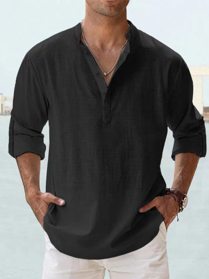 James | Breathable Linen Shirt