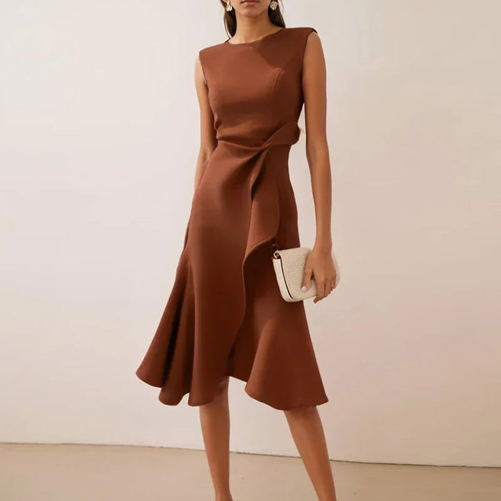 Victoria | Elegant Flowy A-Line Dress