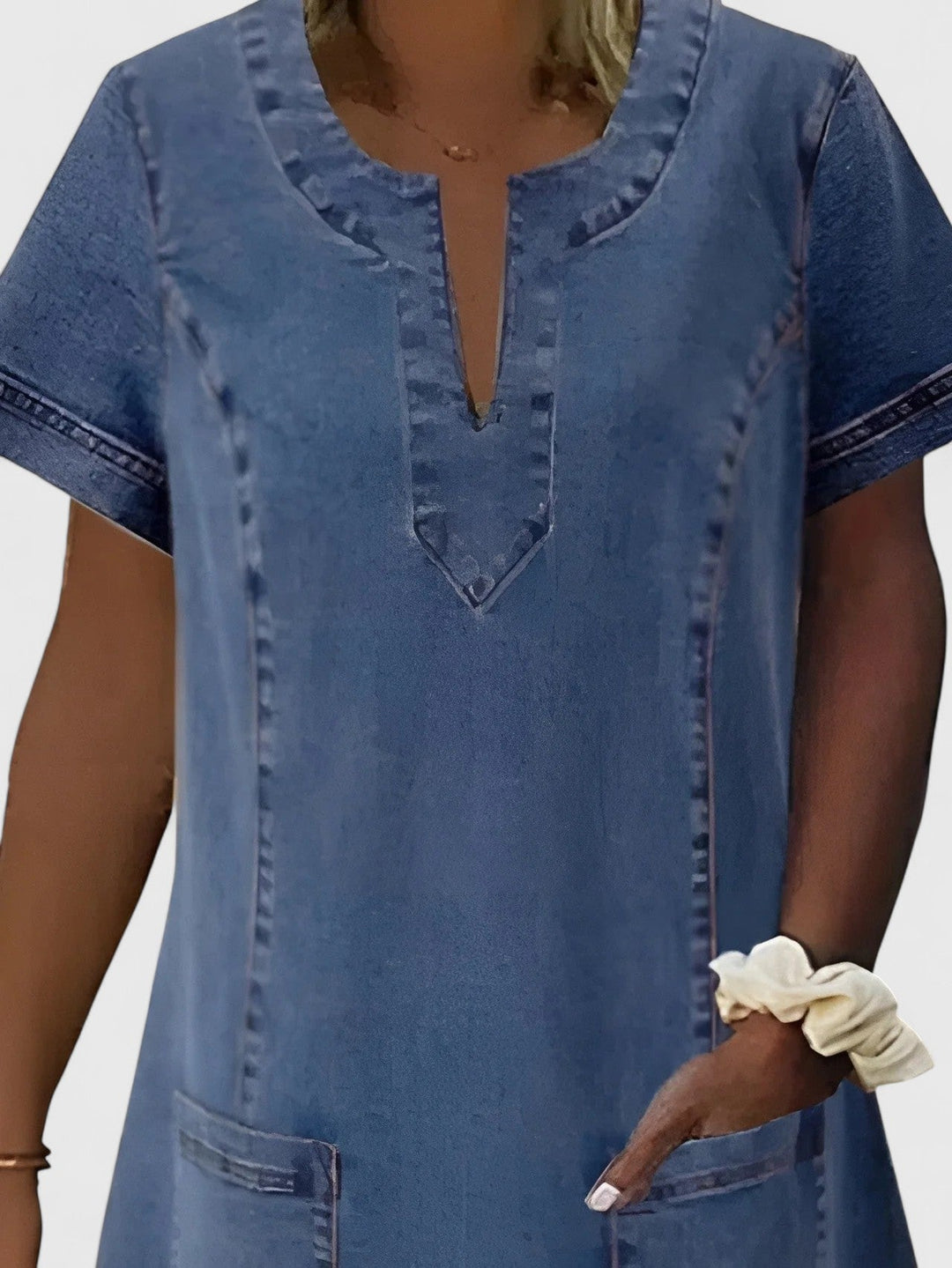 Sophie | Elegant Denim Dress