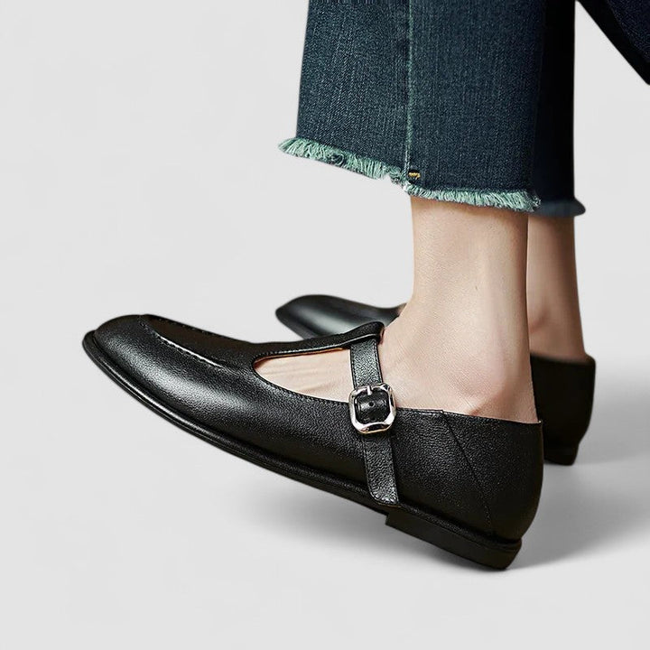 Camila | Orthopaedic Mary Jane Shoes With Low Heel