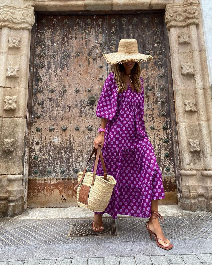 Sylvie - long bohemian dress