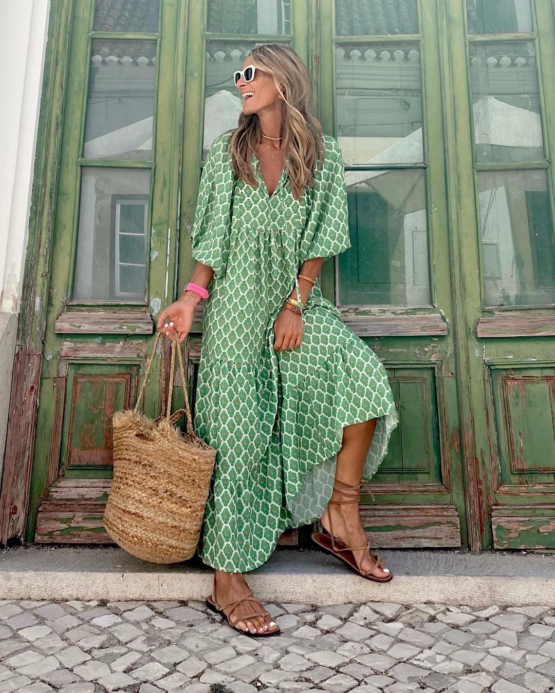 Sylvie - long bohemian dress