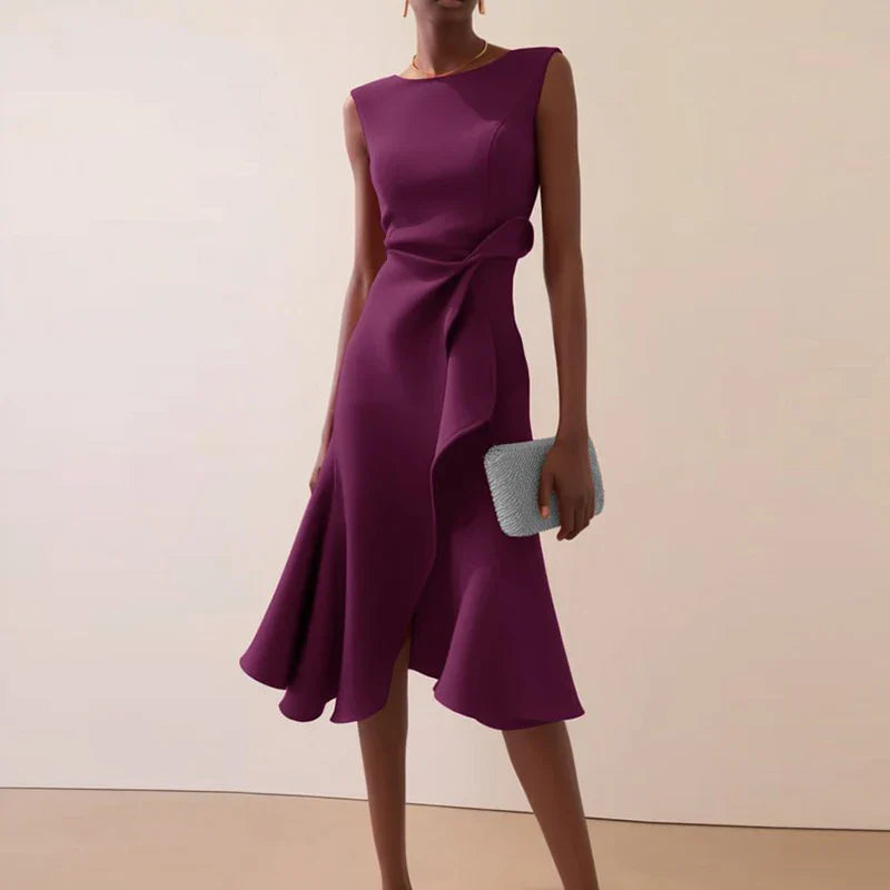 Victoria | Elegant Flowy A-Line Dress