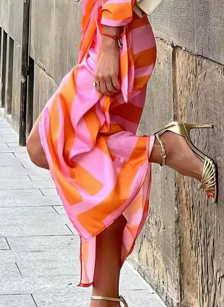 Amira - heart print dress