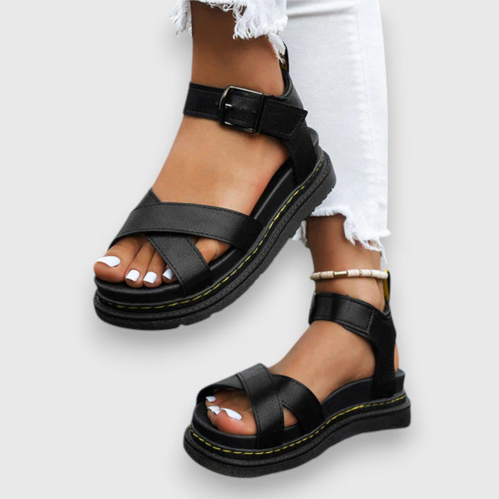 Kendra | Platform Strap Sandals