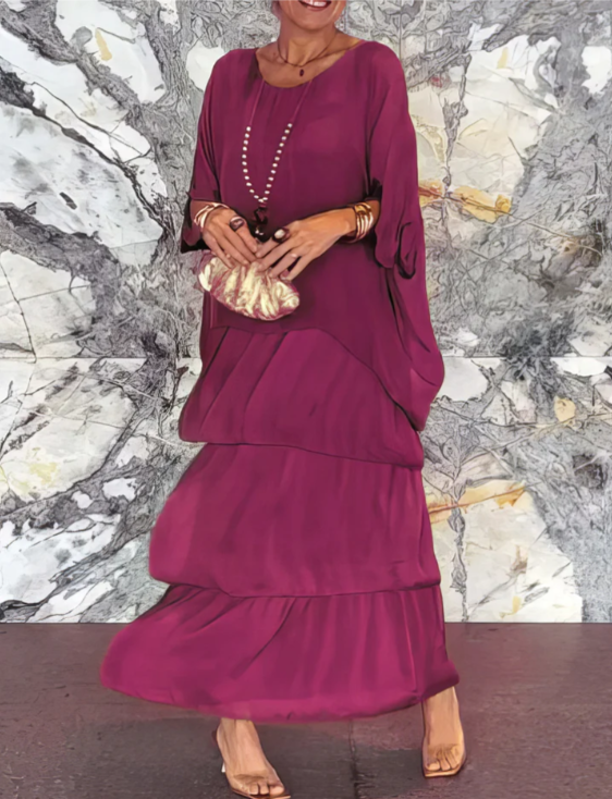 Clara | Stylish Flowy Maxi Dress