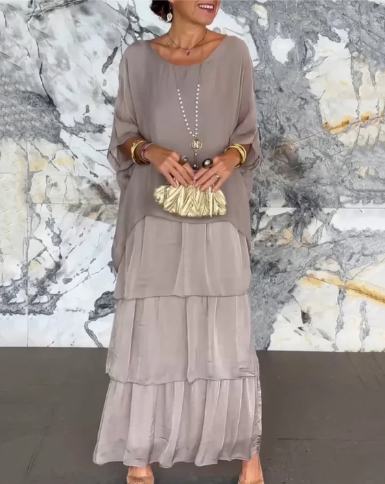 Clara | Stylish Flowy Maxi Dress