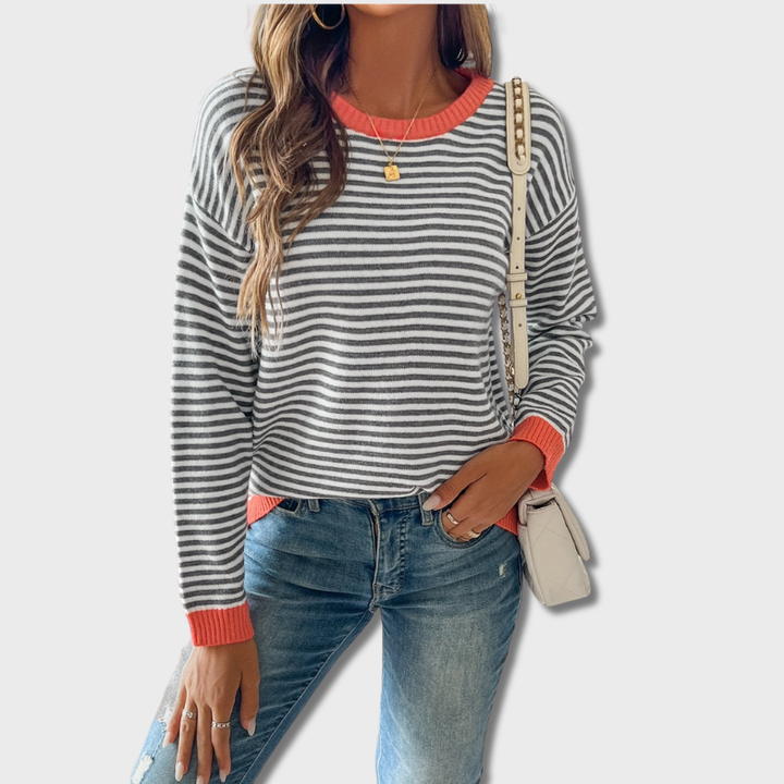 DIANE - STRIPED SWEATER