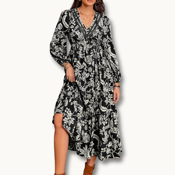 Aria | Floral Lace Dress