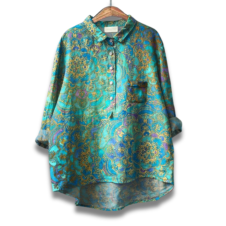 Aubrey | Effortless comfort artistic shirt