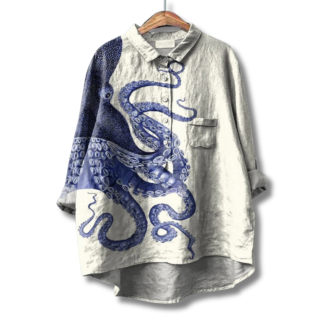 Emma | Soft daily artistic comfort shirt