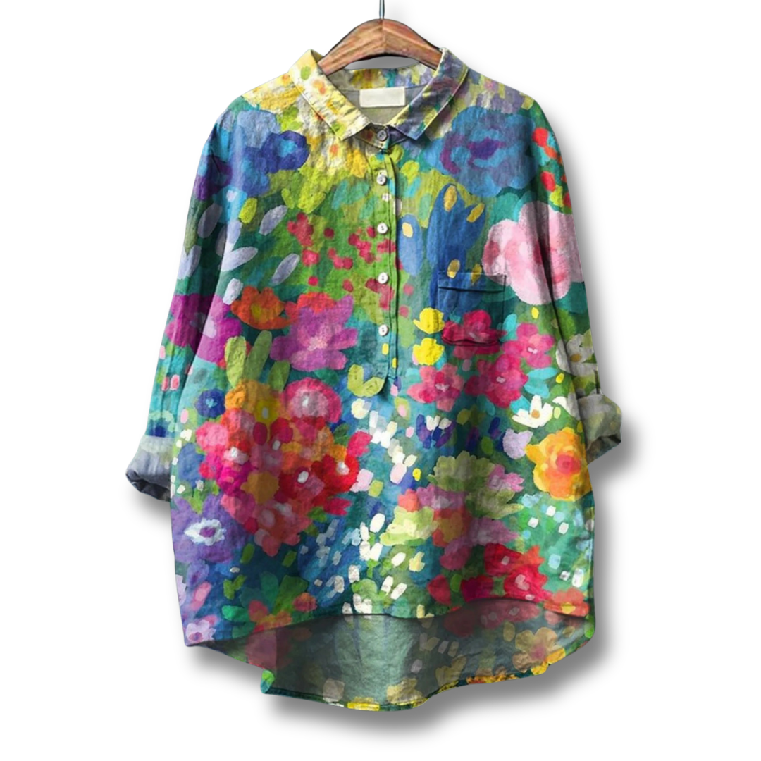 Mia | Artistic relaxed fit shirt