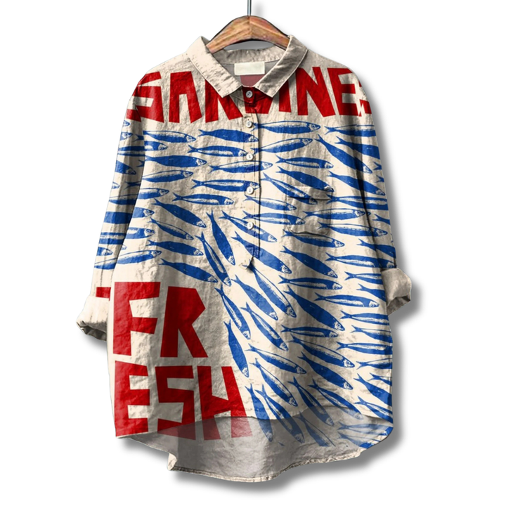 Ella | Soft easy artistic shirt