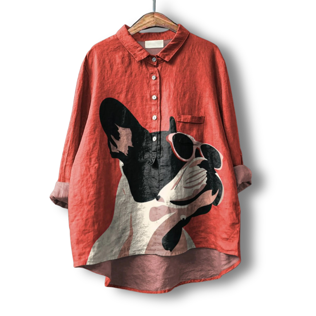 Victoria | Soft breathable artistic shirt