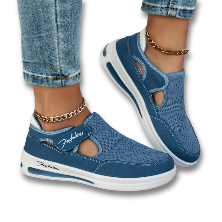 Breathable Slip-On Sneakers with Stable Comfort