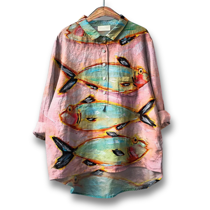 Hazel | Artistic relaxed comfort shirt