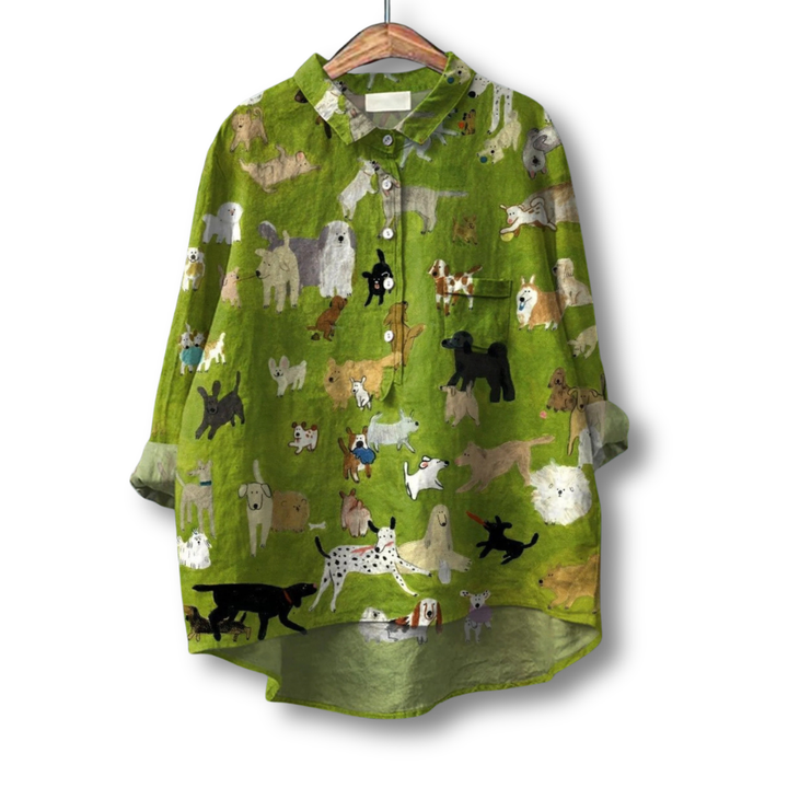 Hannah | Relaxed casual artistic shirt
