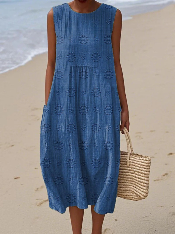 Daisy | Pattern Midi Dress