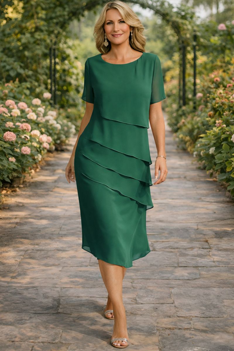 Harper | Classic Flowing Silhouette Dress