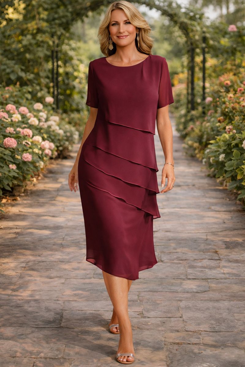 Harper | Classic Flowing Silhouette Dress