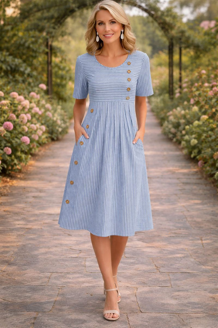 Emily | Elegant Flowy Comfort Dress