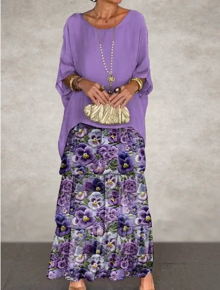 Clara | Stylish Flowy Maxi Dress