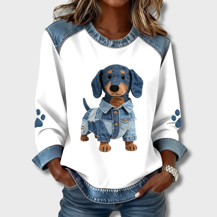 Luna | Daily comfort print blouse
