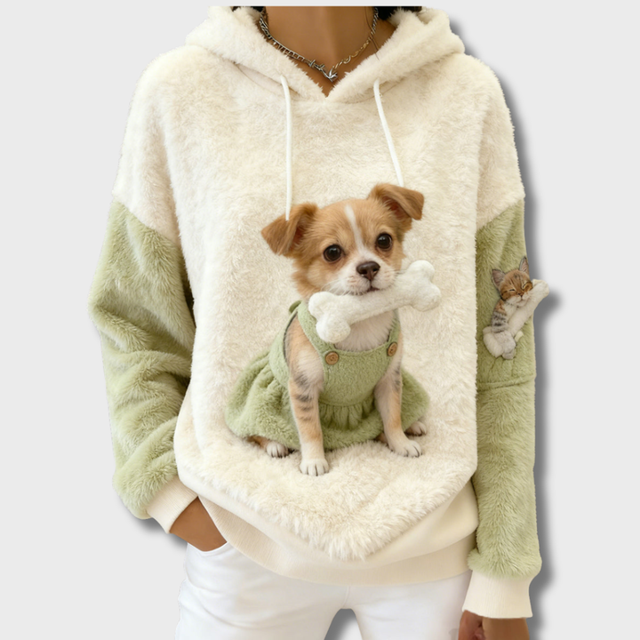 Zoe | Casual fun animal top