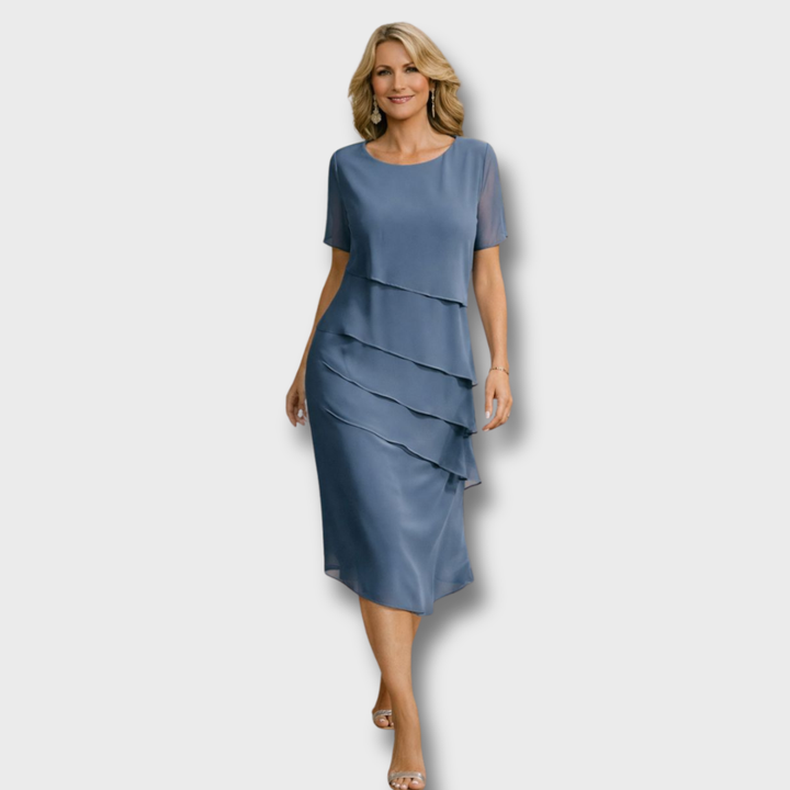 Harper | Classic Flowing Silhouette Dress