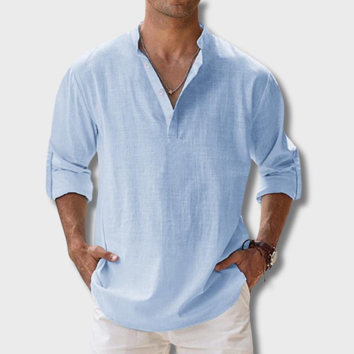 James | Breathable Linen Shirt