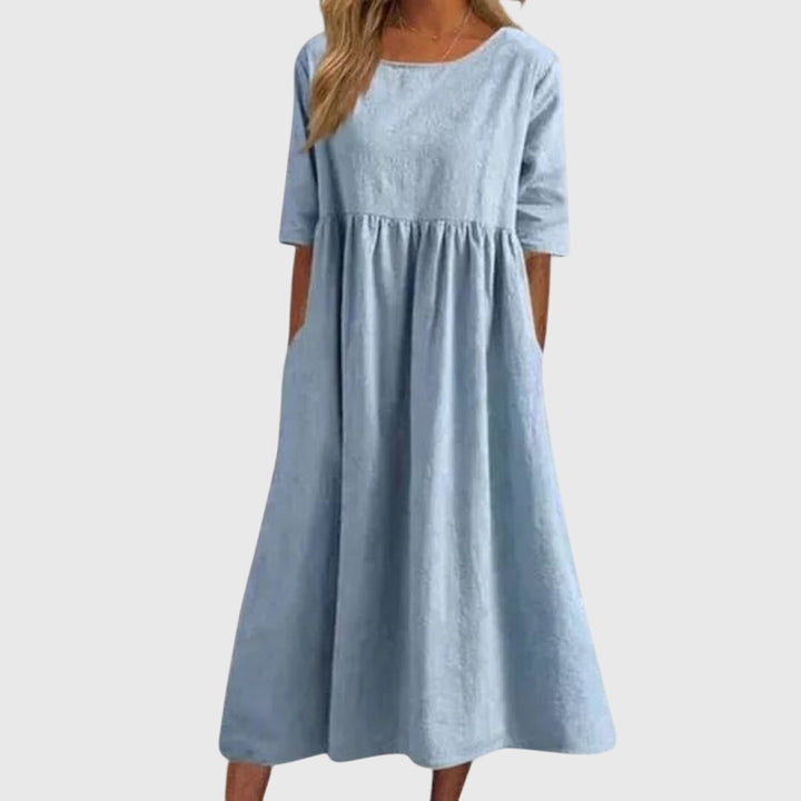 Sophie | Elegant Short-Sleeved Dress