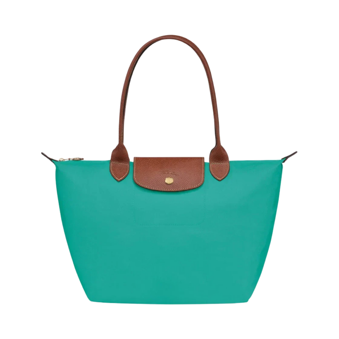 Longchamp - Spacious Everyday Tote Bag, Turquoise