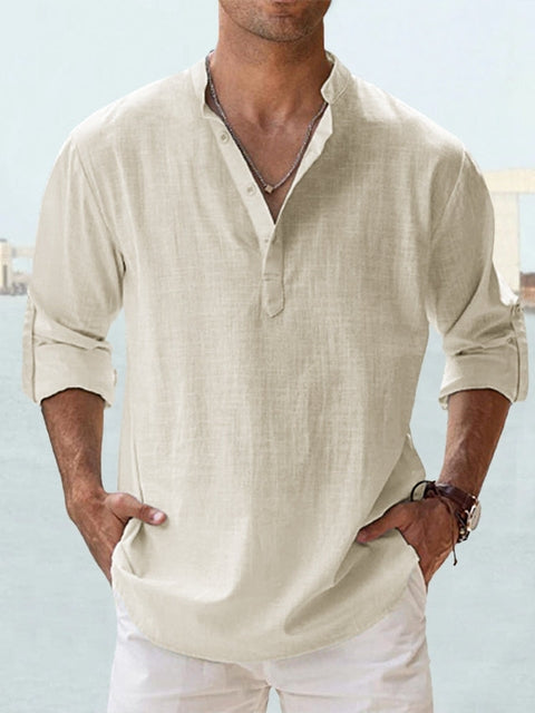 James | Breathable Linen Shirt