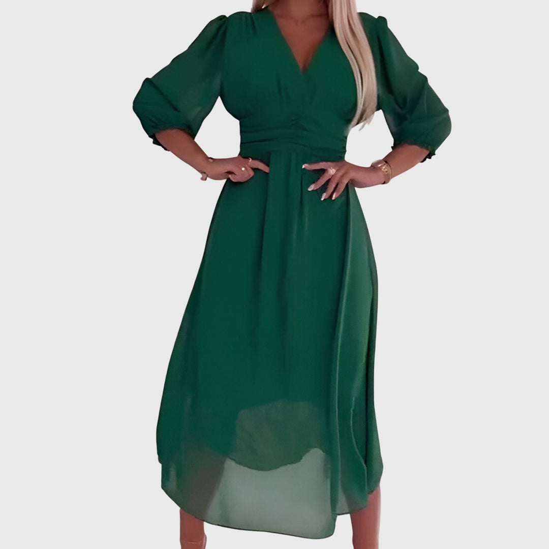 Sophie | Lightweight Silky Chiffon Dress