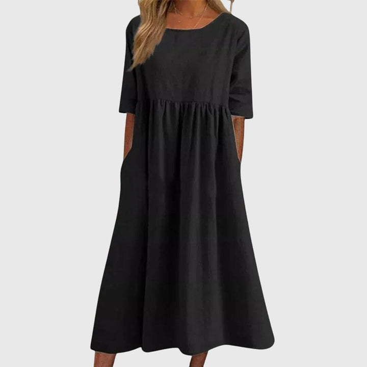 Sophie | Elegant Short-Sleeved Dress