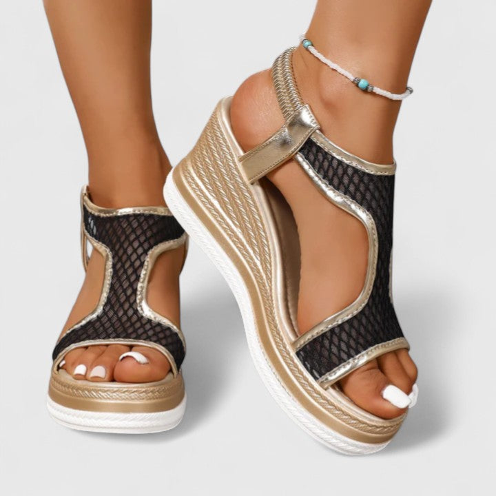 Ainsley | Wedge Lift Sandals