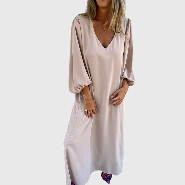 Sophie | Long Boho Dress with Pockets